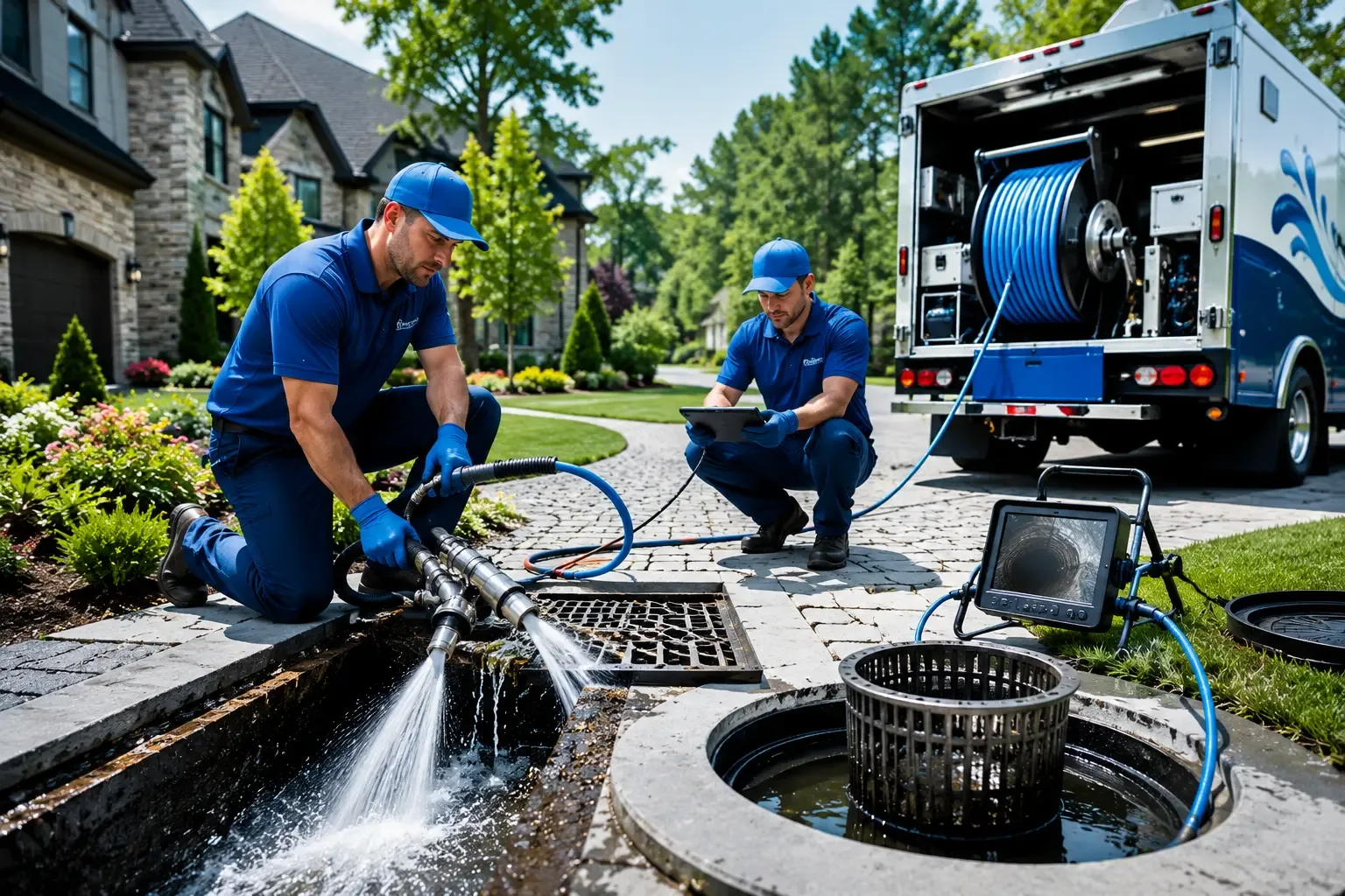 Local outdoor drain cleaning professionals in Aransas Pass, TX