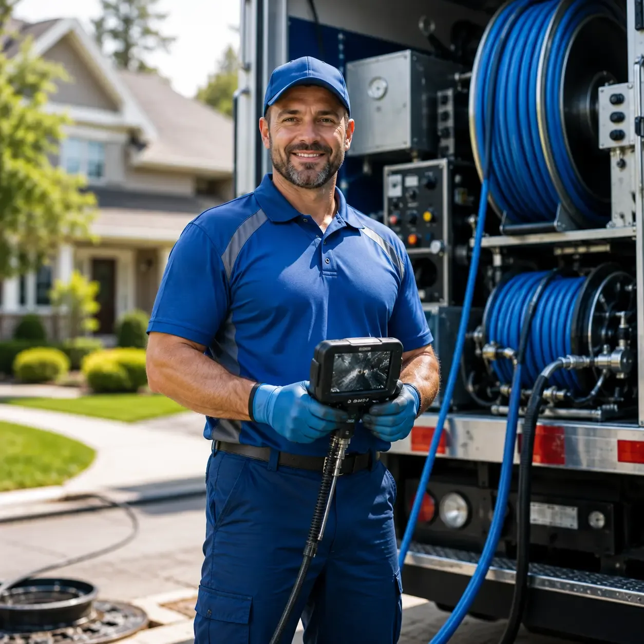 Local outdoor drain cleaning specialists in Aransas Pass, TX